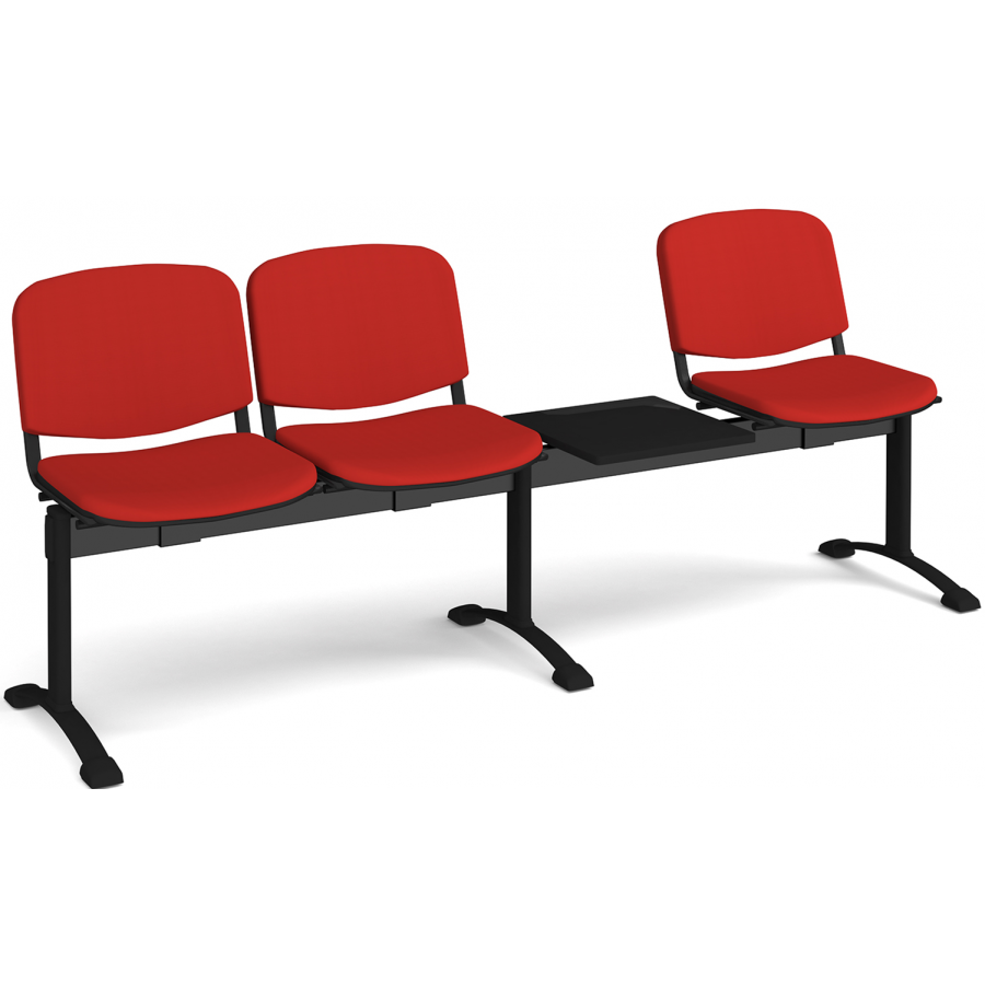 Taurus Fully Upholstered Bench Seating With 4 seats and table
